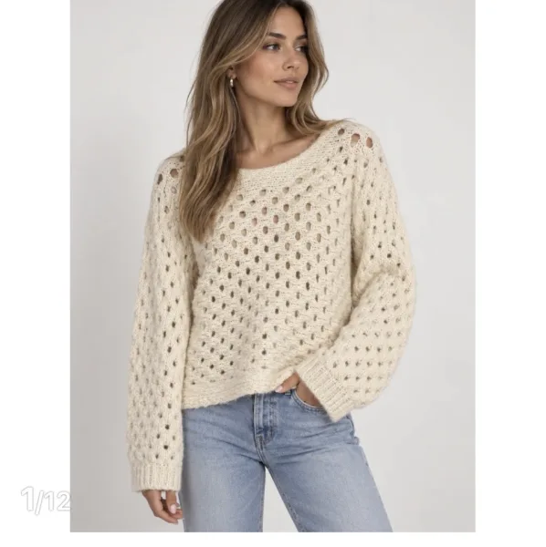 Pull  ajouré | Jus de coco