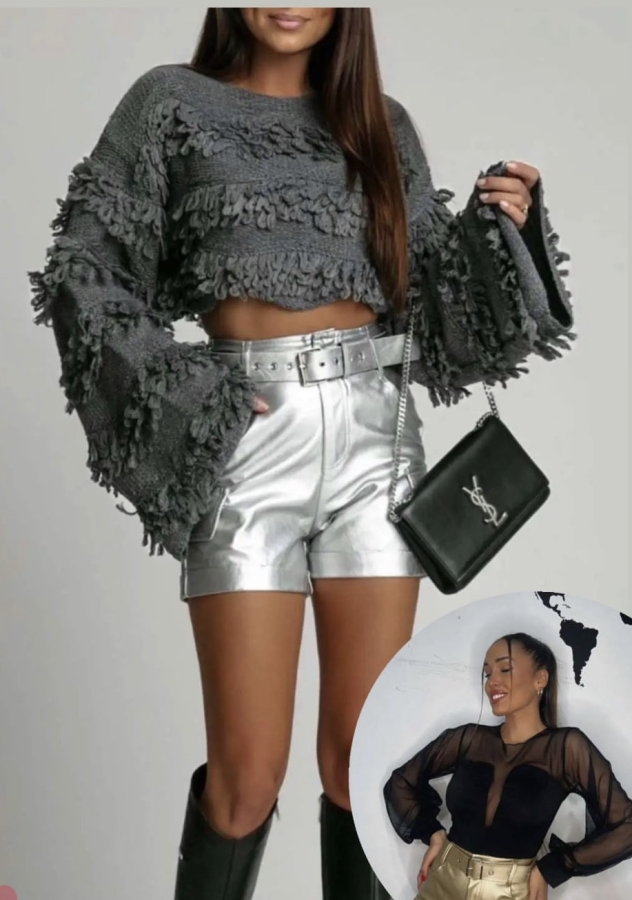 Pantalon corto polipiel | New Secret