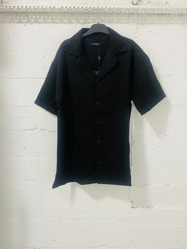 Louis Vuitton Shirt Monogramm Black | MASSIMOLUXURYOUTLET