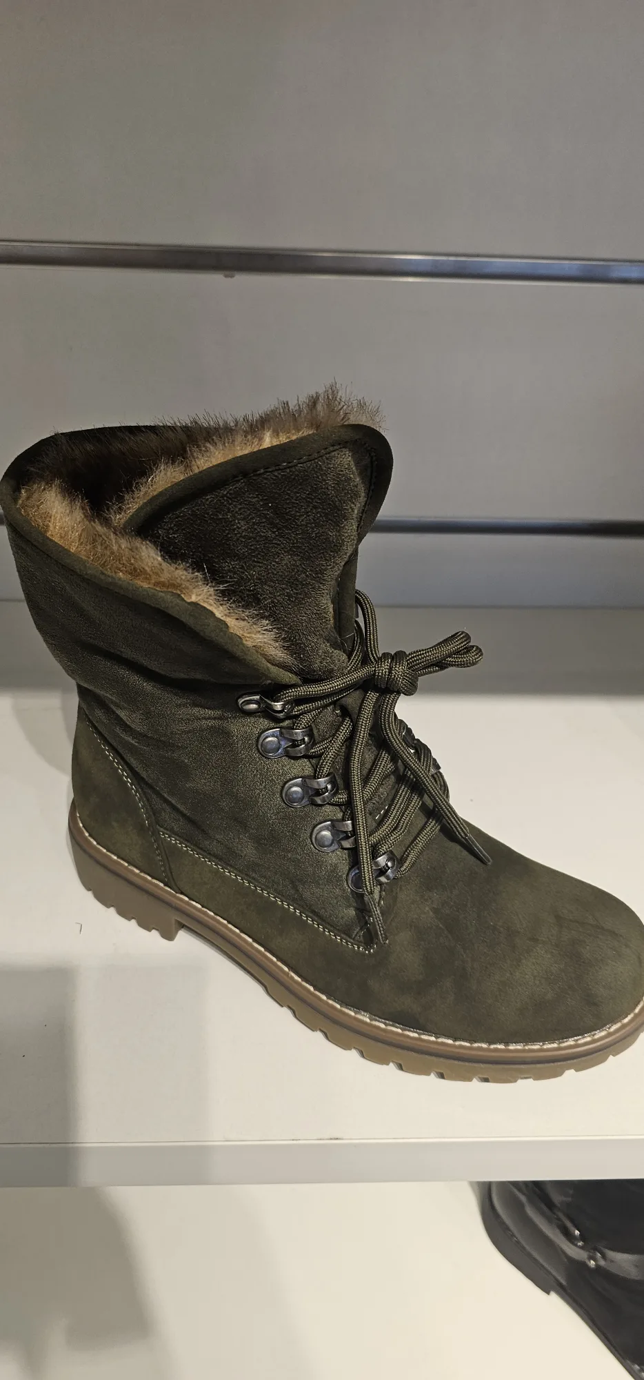 Chaussures mariejoelle kaki | Dresses of my World