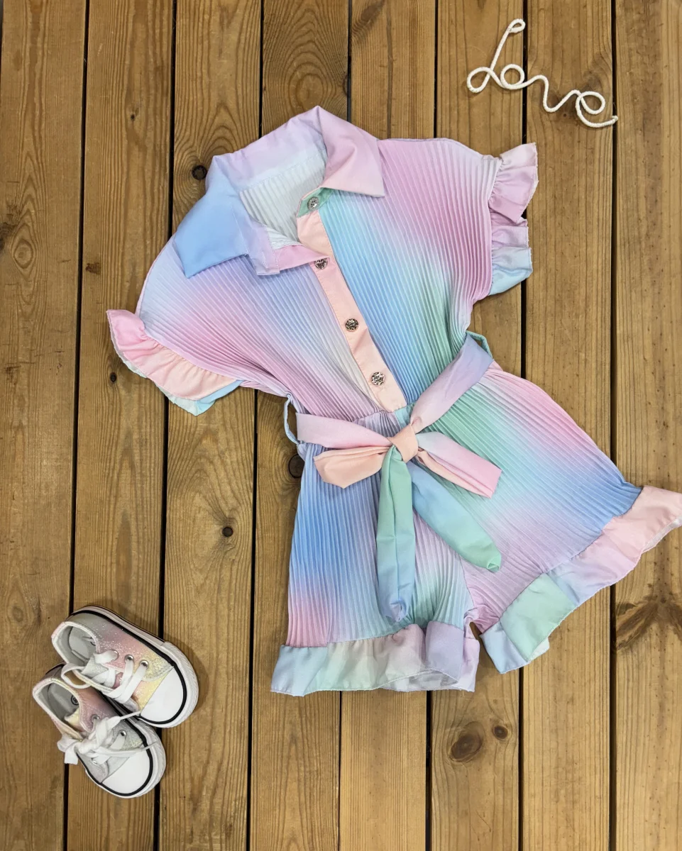 Combi rainbow plissée | Lena in Love 