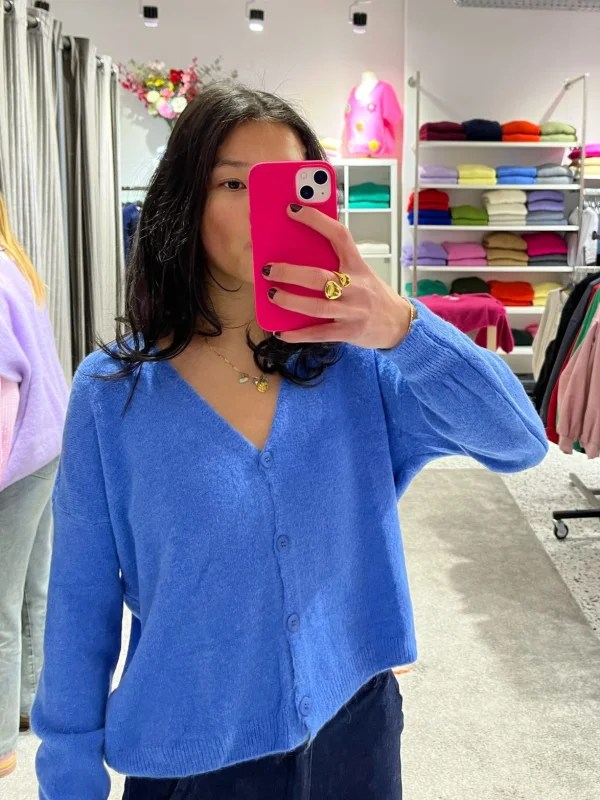 ALPACA KNIT-CARDIGAN | Salsa Color