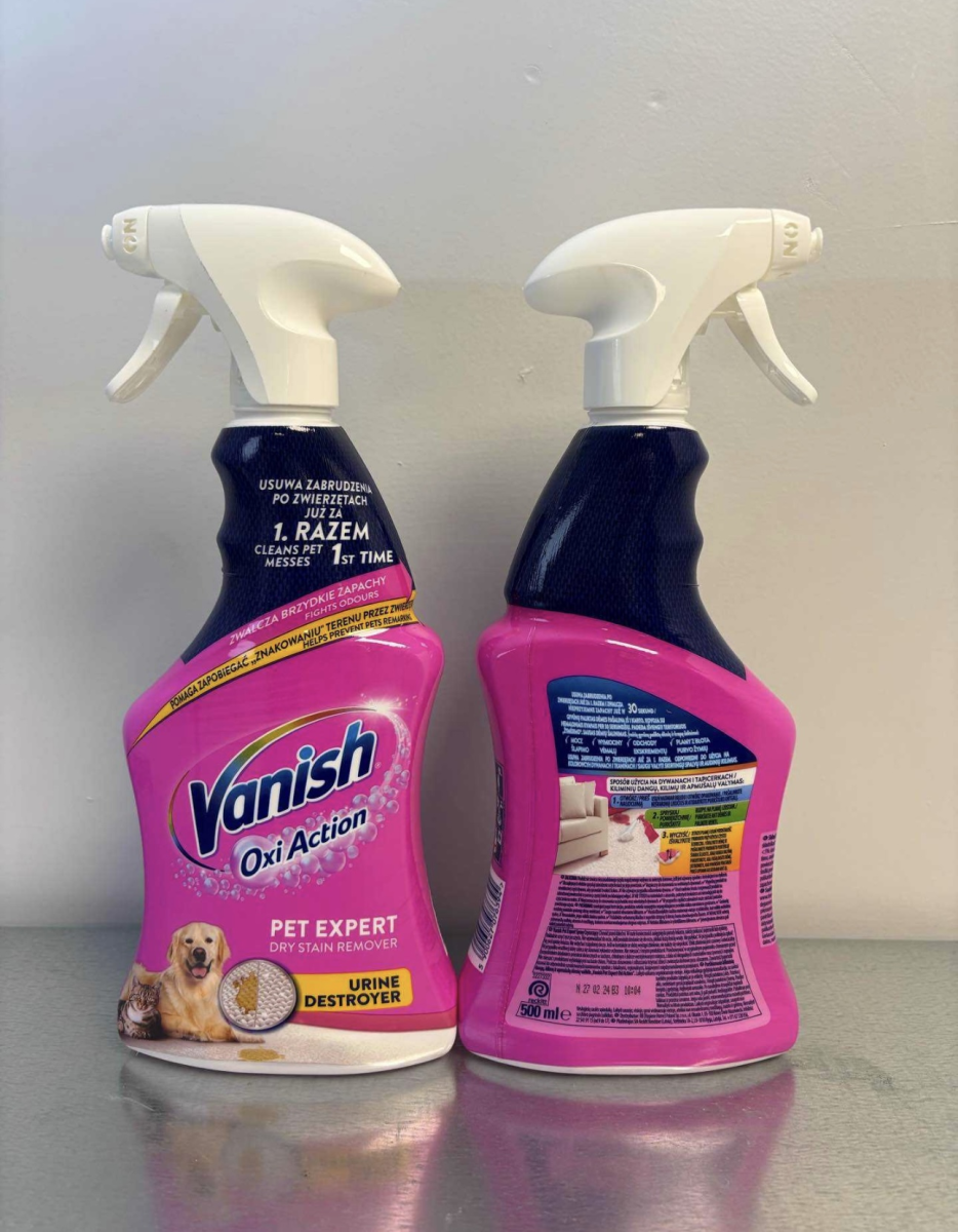 Vanish spray taches et mauvaises odeurs causées par les animaux. | Miniprix