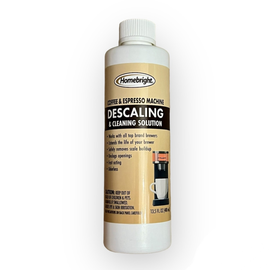 Homebright Descaling Cleaning Solution for Coffee Machines, 13.5-oz.  | Home & Kitchen Delights