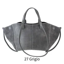 Borsa in pelle scamosciata  | Carvin Bags