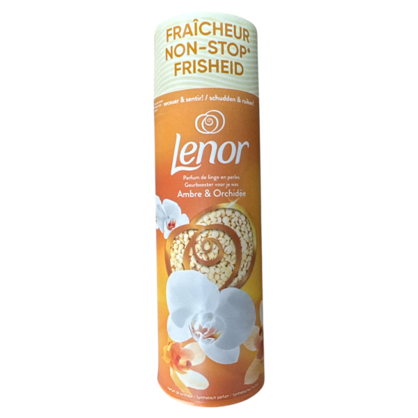 LENOR Parfum de linge en perles ambre et orchidée | Miniprix