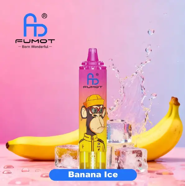 15000 Banana ice Fumot Tornado | Eq vape
