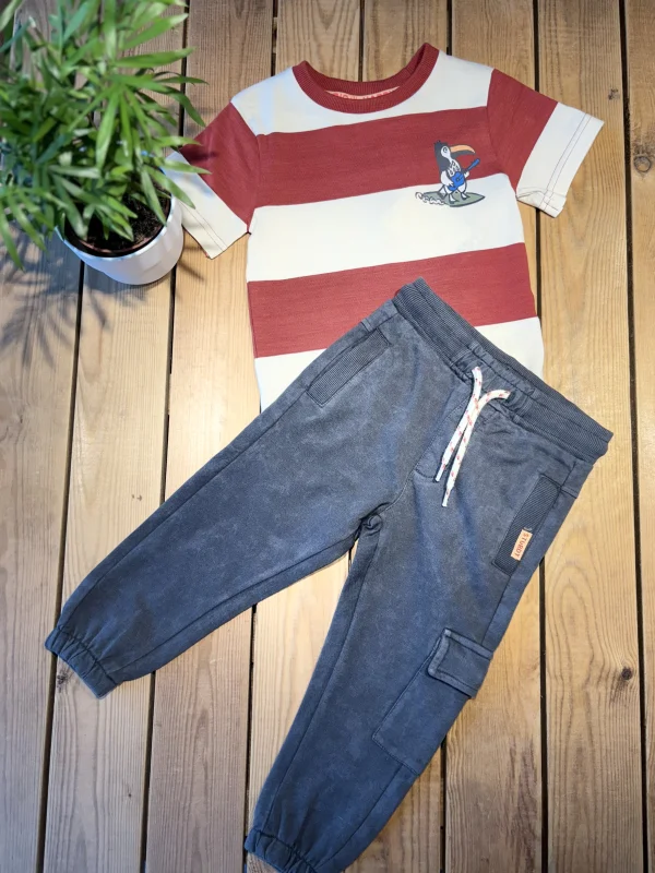 Sweat pant gris délavé Sturdy | Lena in Love 