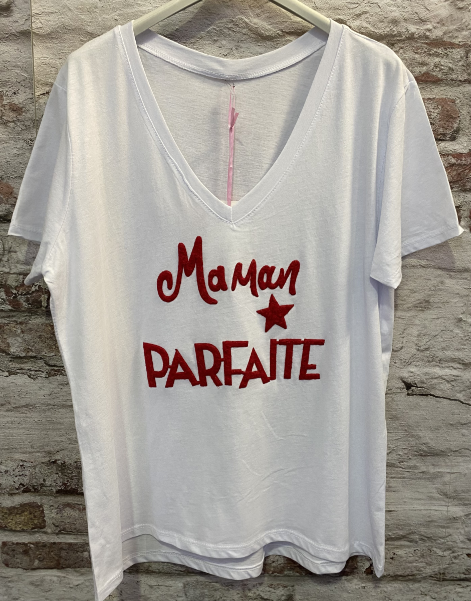 Tshirt maman parfaite  | Jus de coco 