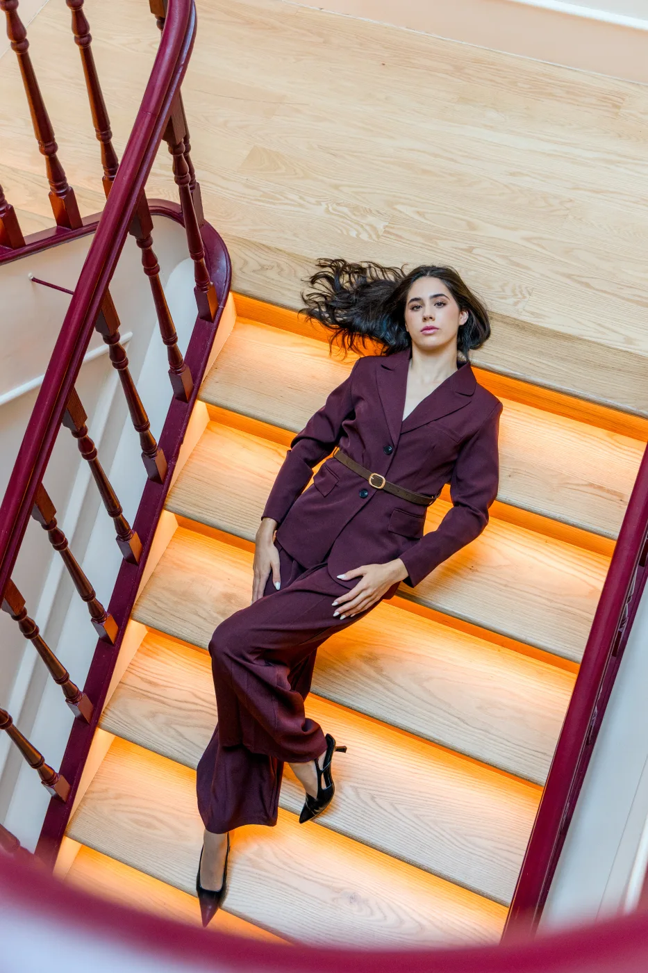 Fato com Cinto Moda Ana | Sublime Moda Feminina