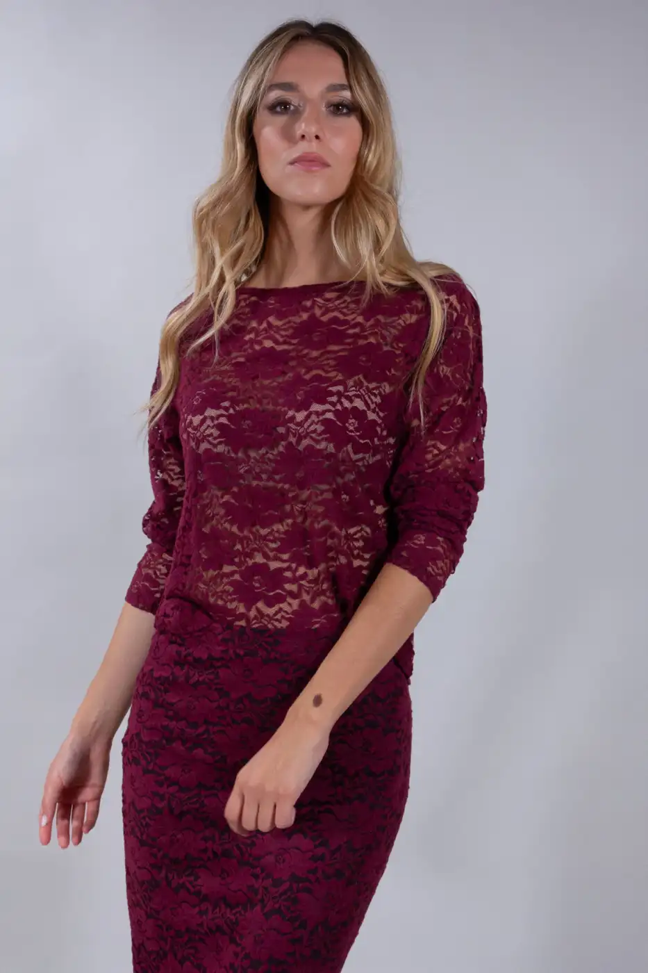 MAGLIA PIZZO  | Maelle B. Fashionlab 