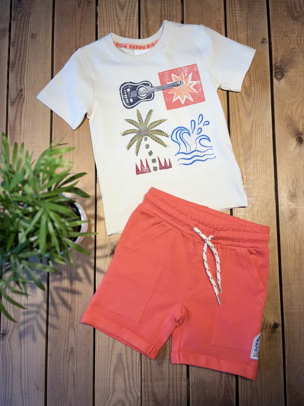 Short orange rio Sturdy | Lena in Love 