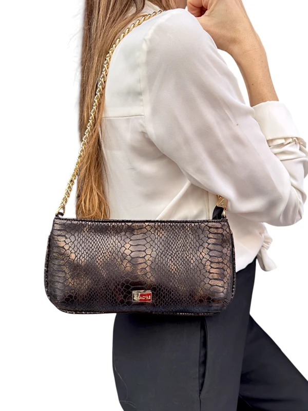 Jase Serpent Noir Bronze  | Sac'ré