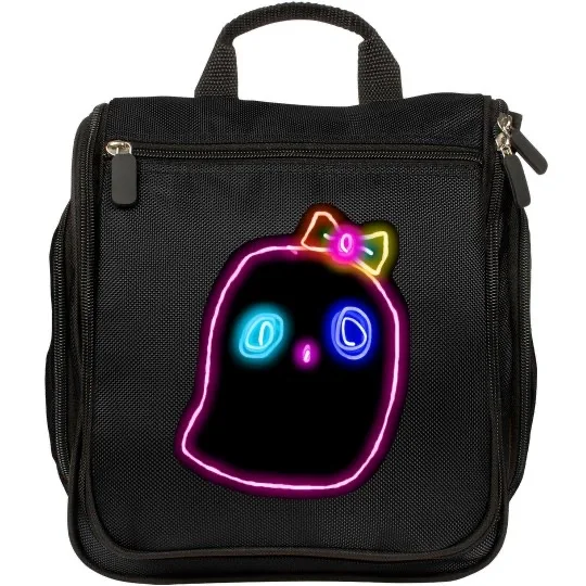 💠NFT NEON BLOOP 3💠 TOILETRY MAKEUP BAG | 💠 ℕ𝔽𝕋 𝕄𝕖𝕣𝕔𝕙 💠
