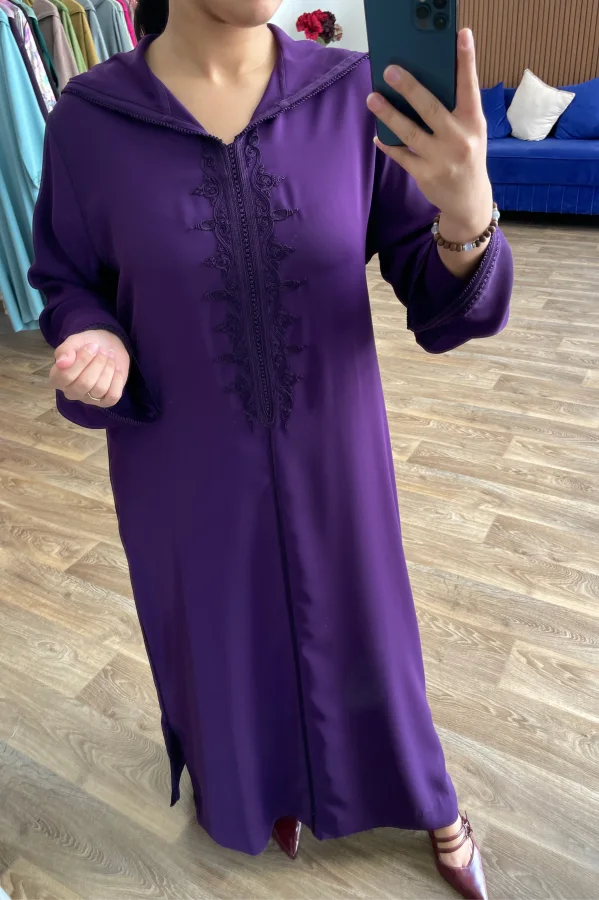 Djellaba crêpe 4 Fils | CasaZaz