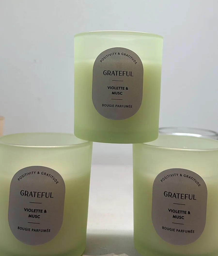 BOUGIE VIOLETTE&MUSC | Mon Bouquet