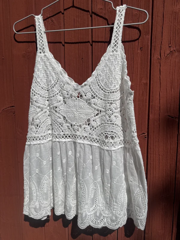 TOP w COTTON LACE | TRUE QUEEN SWDN
