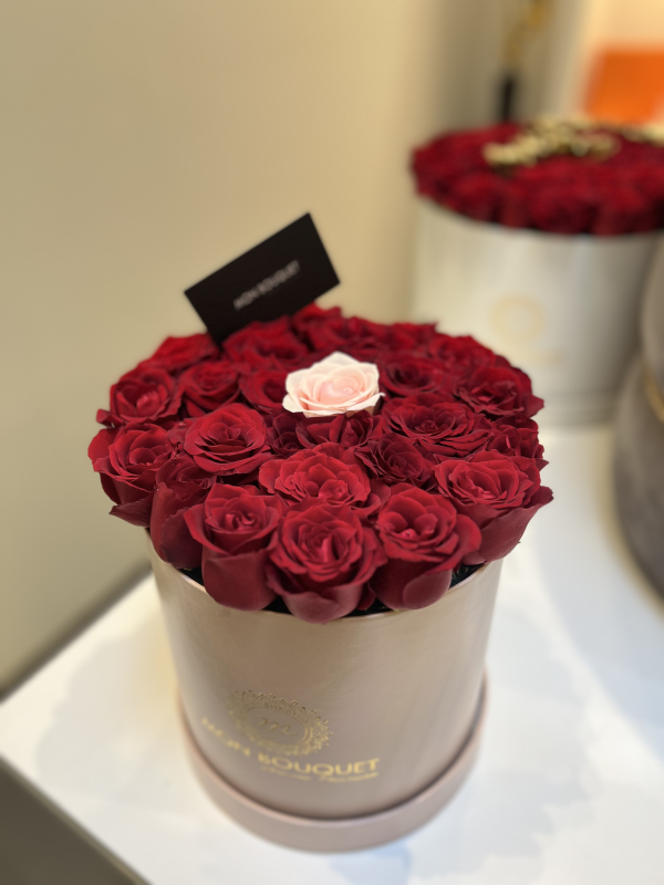 Box Centale rose | Mon Bouquet