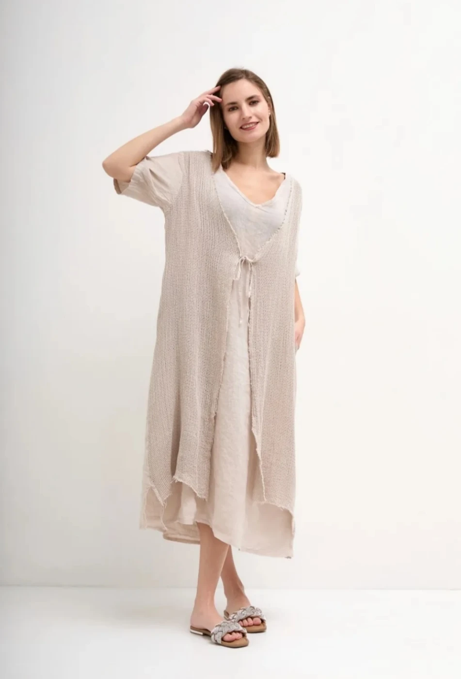 Robe en lin N°888 | Chouettes vêtements 