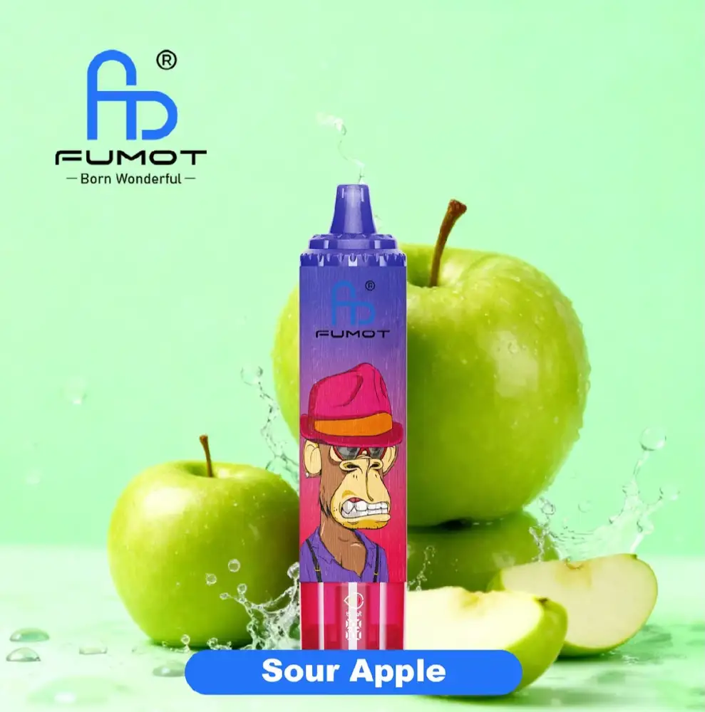15000 Sour Apple Tornado Fumot | Eq vape