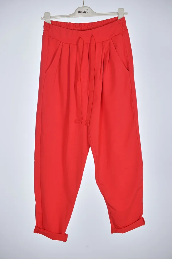 Pantalón JOGGER PINZAS | COBRE
