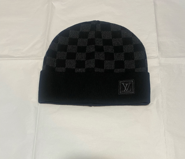 Louis Vuitton Beret Hats Black/Grey | MASSIMOLUXURYOUTLET