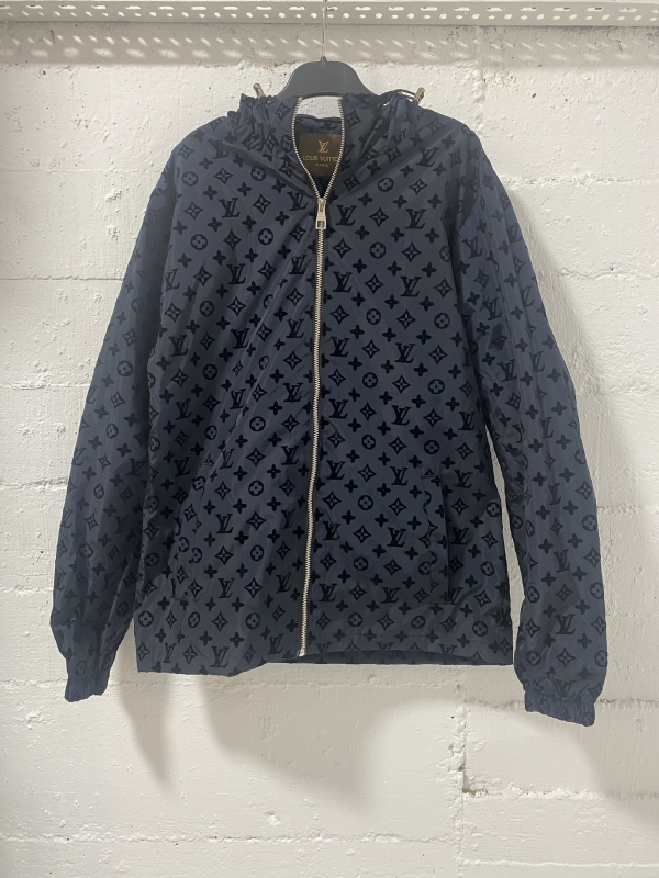 Louis Vuitton Jacket Hoodie Blue | 