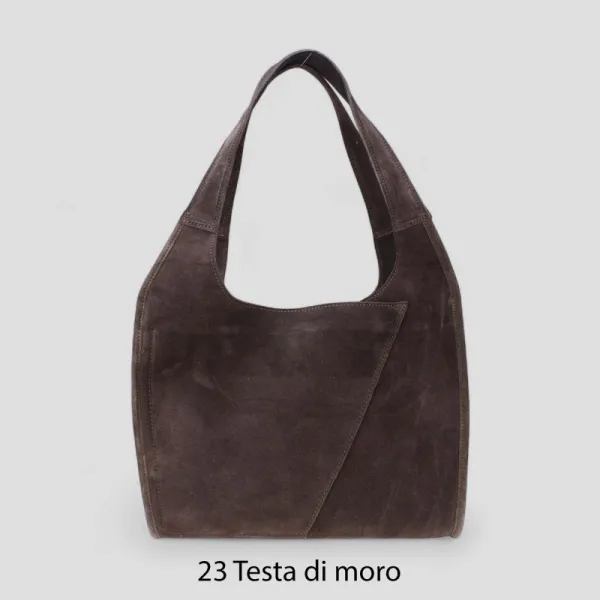 6042 - Borsa in camoscio  | Carvin Bags