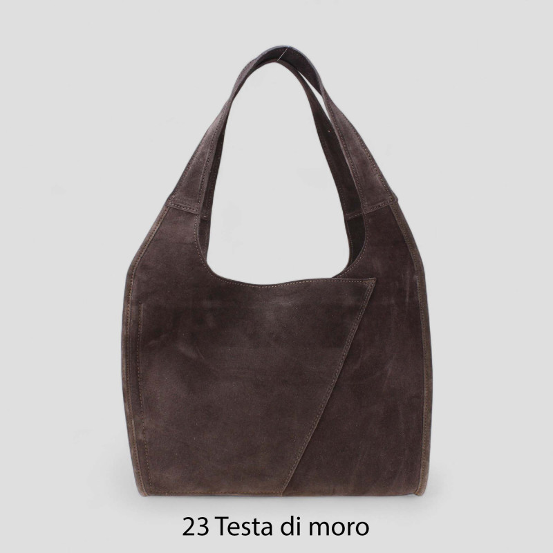 6042 - Borsa in camoscio  | Carvin Bags