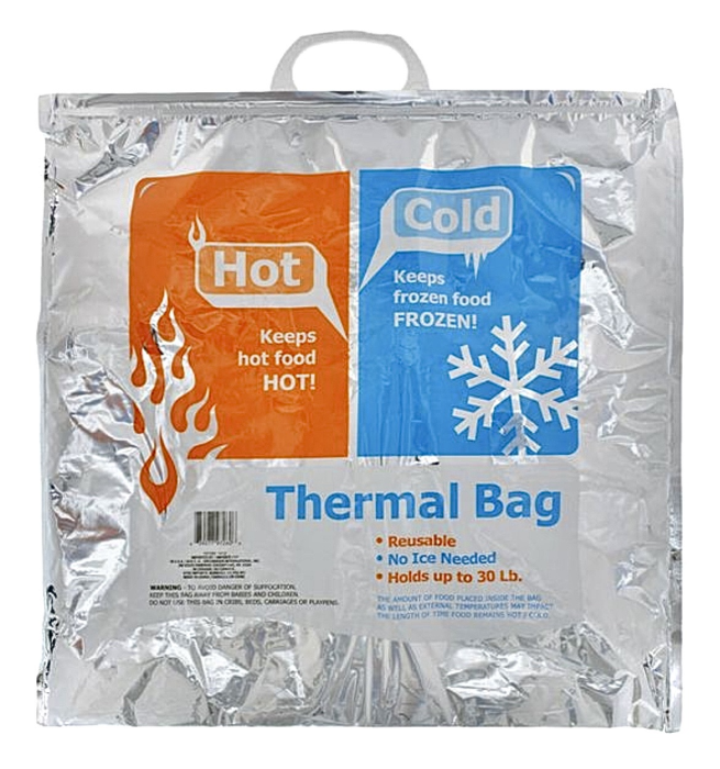 Hot & Cold 16" x 16" Reusable Thermal Insulated Bag | Hit-The-Stage Pharmacy