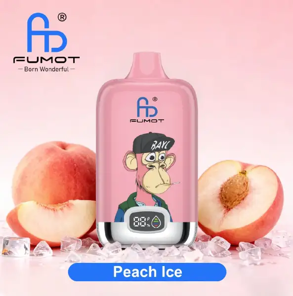 12000 Peach ice Digitalbox Fumot | Eq vape