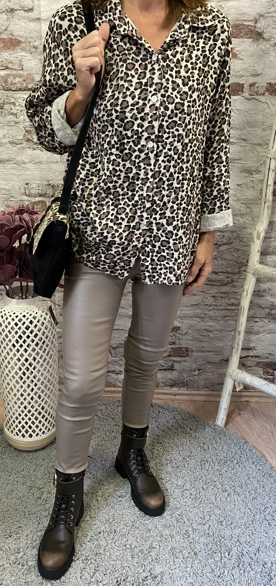 Chemise leopard | Jus de coco 