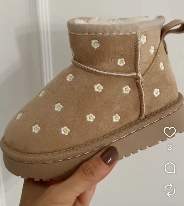 Boots camel daisy | Lena in Love 