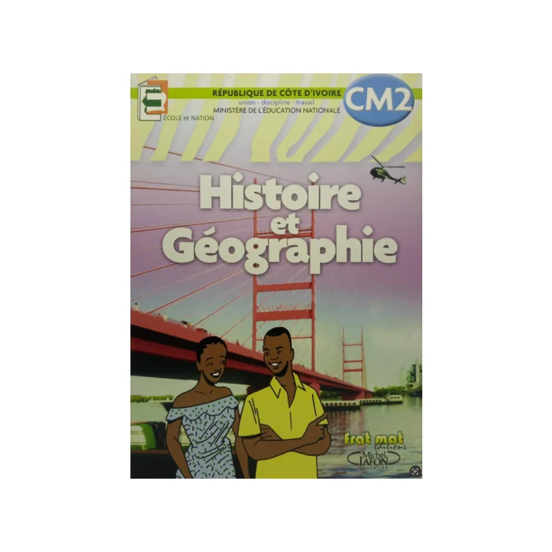 Livre Histoire et géographie cm2 ed frat mat | GX-IVOIRE SERVICE 