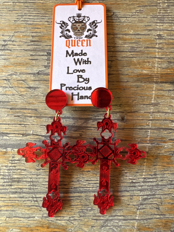 Earring Cross | TRUE QUEEN SWDN