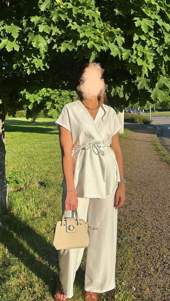Ensemble blanc KALY | AYRA Prêt-à-porter