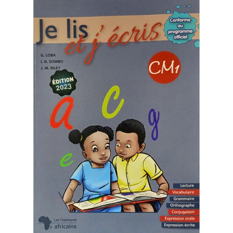Livre je lis et j'écris cm1 | GX-IVOIRE SERVICE 