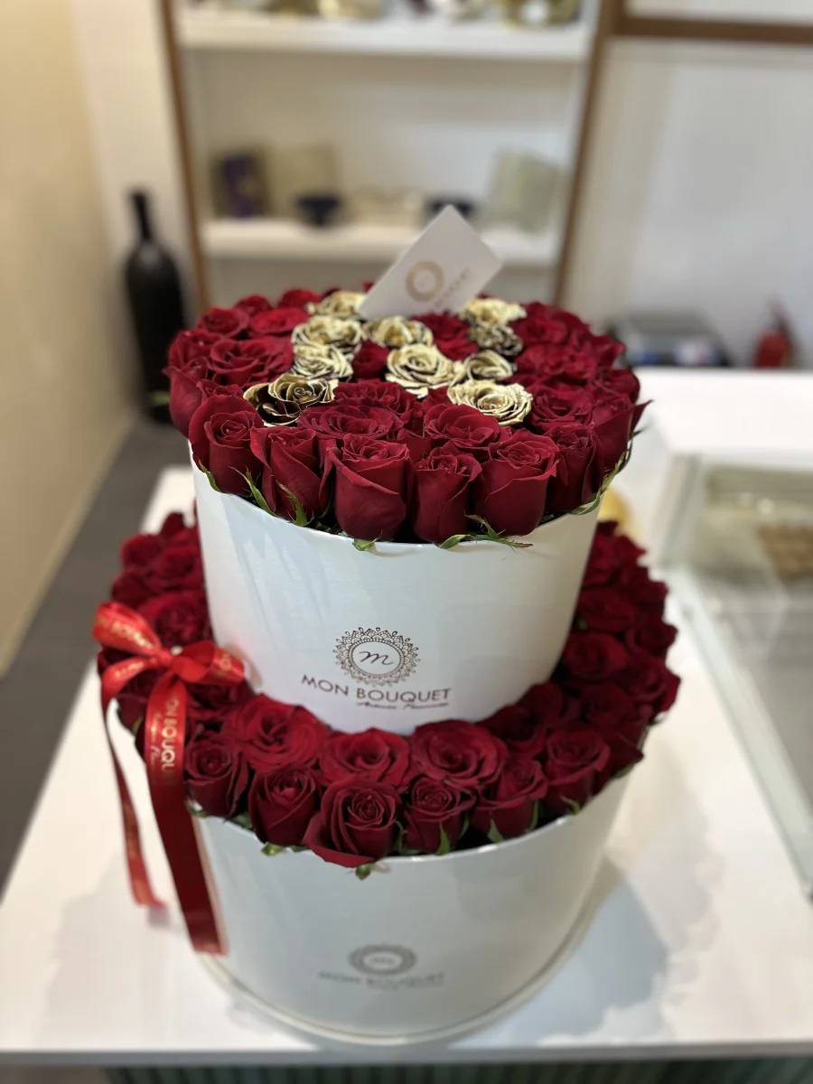 Box Superposer blache  | Mon Bouquet