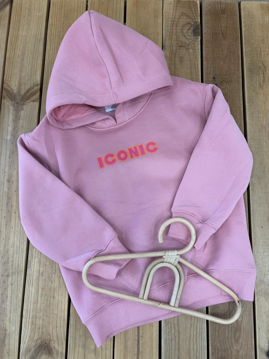 Sweat capuche iconic rose  | Lena in Love 