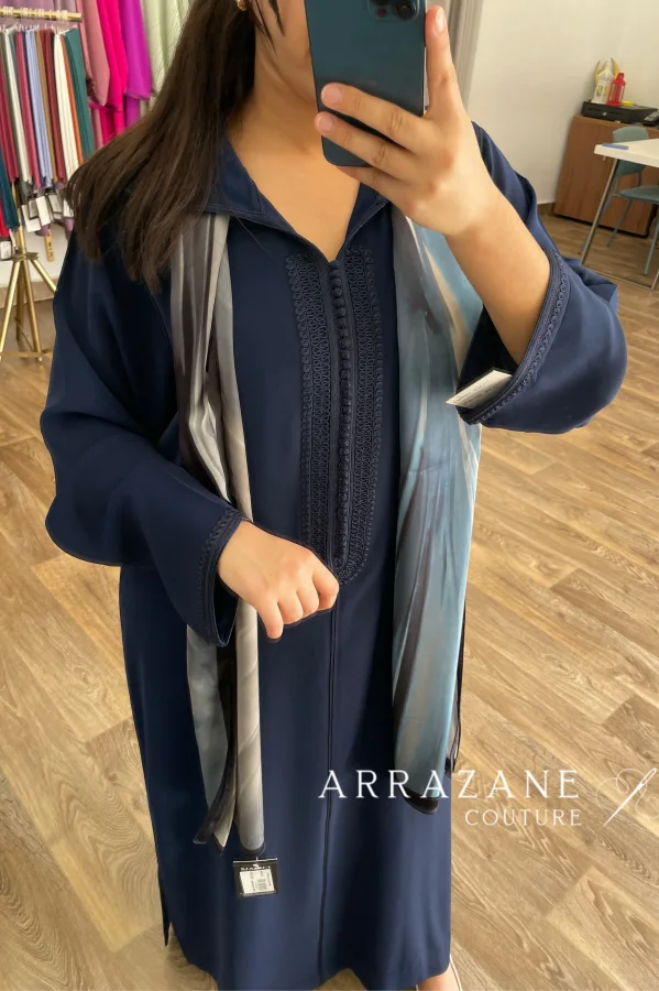 Djellaba Crêpe 4 Fils  | CasaZaz