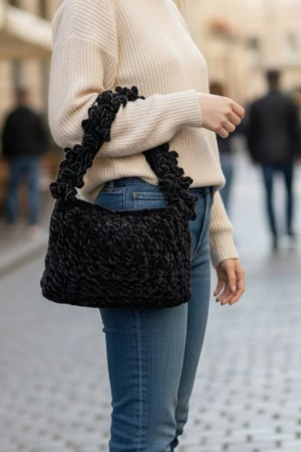 Borsa in Ciniglia intrecciata | Bellissima Store