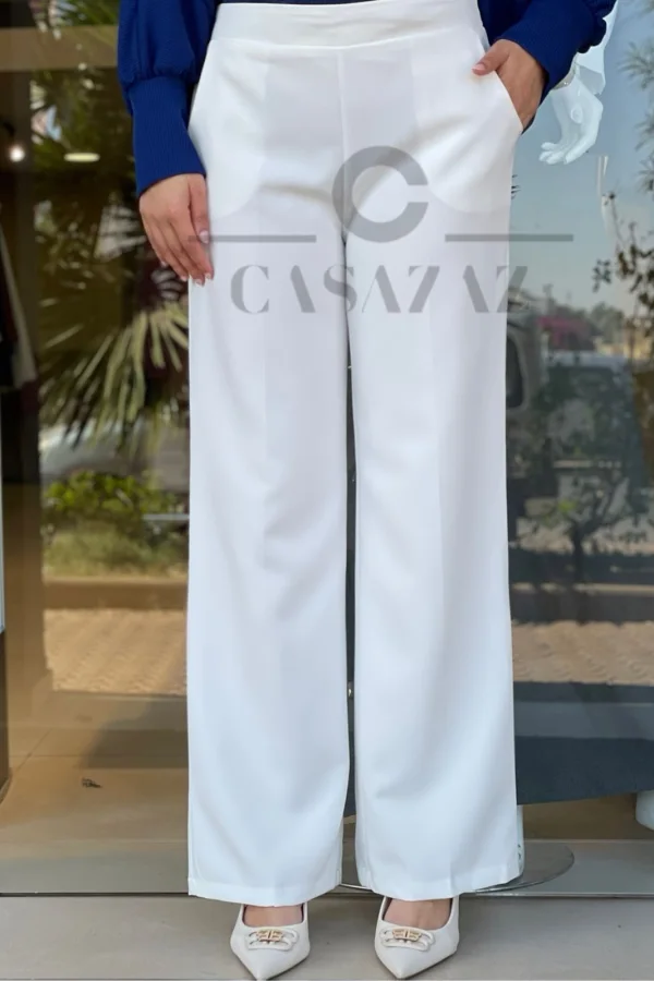 Pantalon Élastique Large | CasaZaz