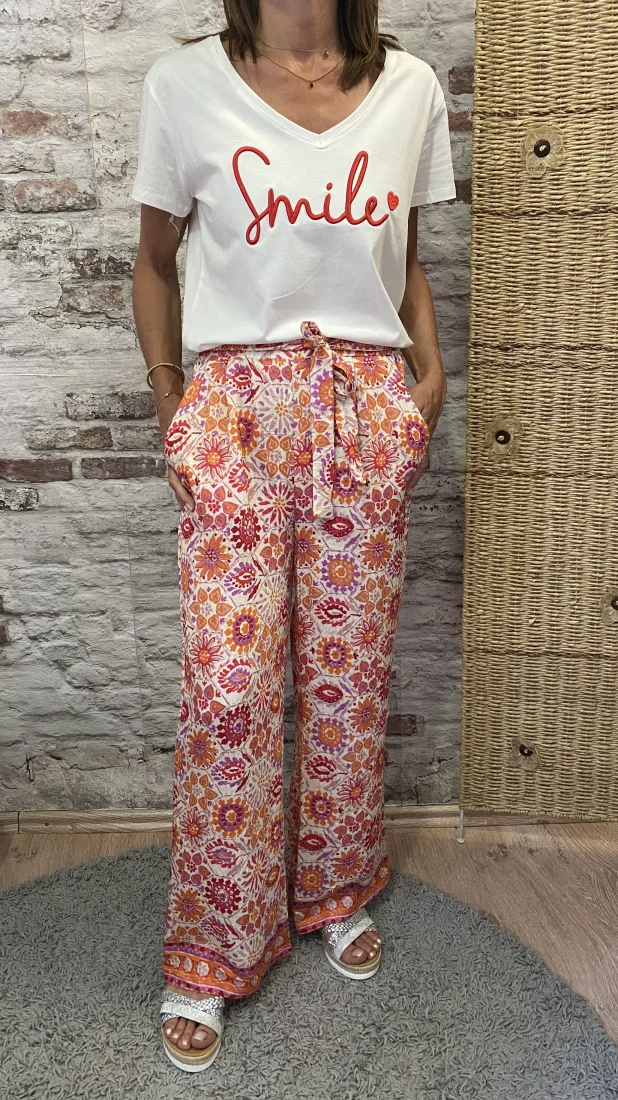Pantalon fluide 5845-93 | Jus de coco 
