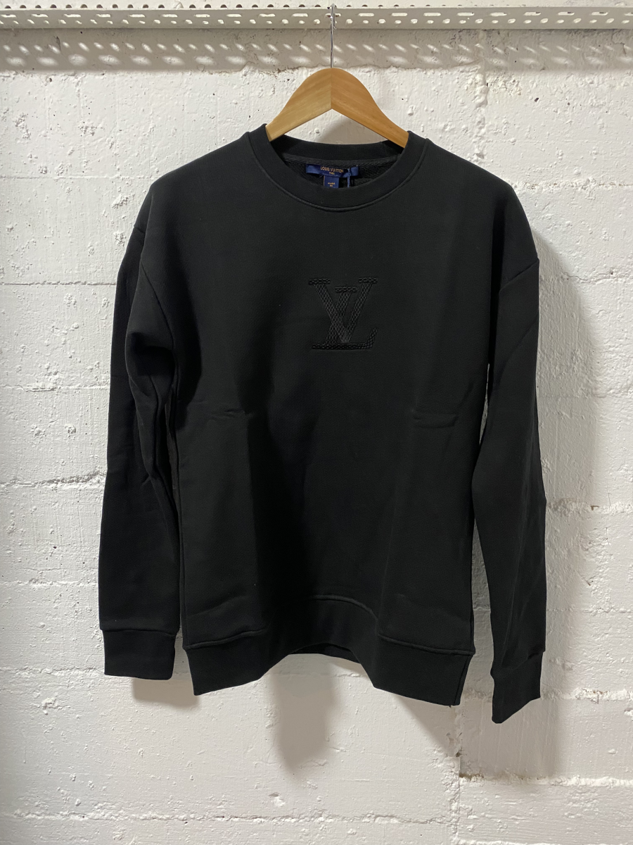 Louis Vuotton Maison Sweatshirt Black | MASSIMOLUXURYOUTLET