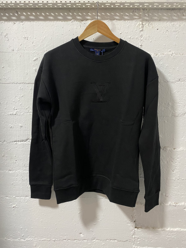 Louis Vuotton Maison Sweatshirt Black | MASSIMOLUXURYOUTLET