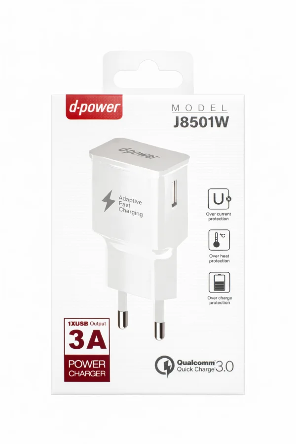 Prise secteur USB J8501 | Beauty phone 