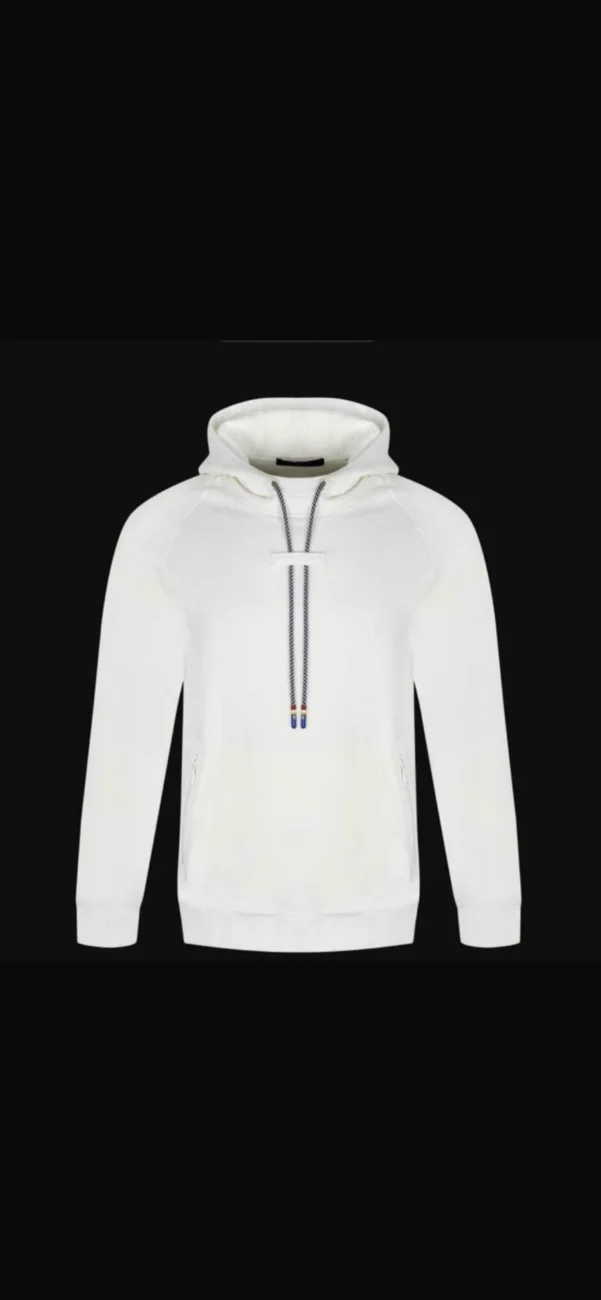 Louis Vuitton Hoodie White/White | MASSIMOLUXURYOUTLET