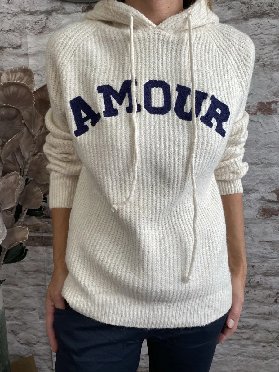 Pull amour capuche | Jus de coco 