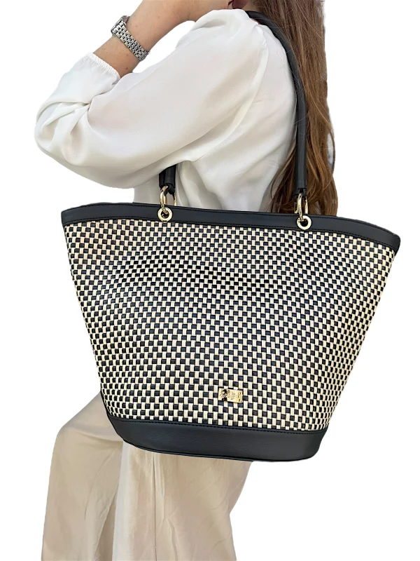 Dilek Beige Noir  | Sac'ré