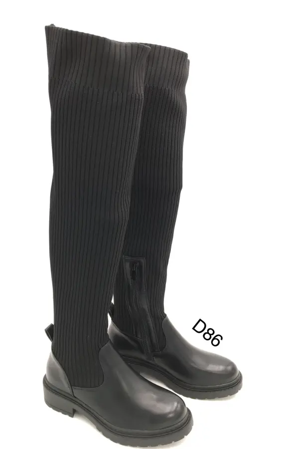 Overknee Elastisch D85 (2 Farben) | Lieblings Schuhe 